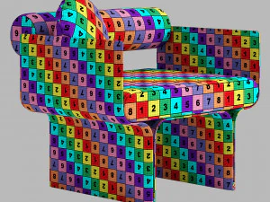 Gallotti and radice stami lounge 3D Model