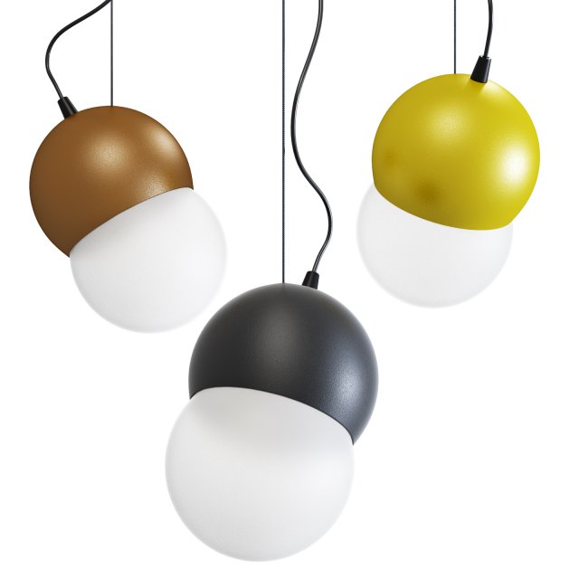 Imperium light acorn 3D 模型 .c4d .max .obj .3ds .fbx .stl .blend