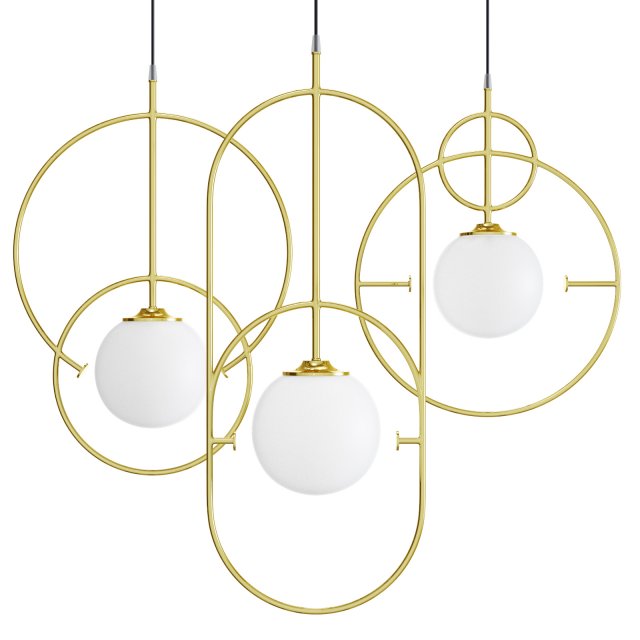 Imperium light art deco 3D Model .c4d .max .obj .3ds .fbx .stl .blend 