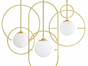 Imperium light art deco Modelo 3D