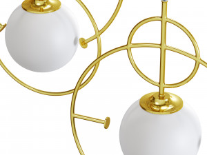 Imperium light art deco 3D Model
