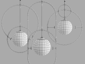 Imperium light art deco 3D Model