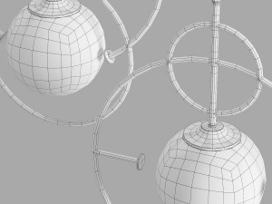 Imperium light art deco 3D Model