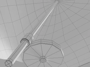 Imperium light futuristic 3D Model