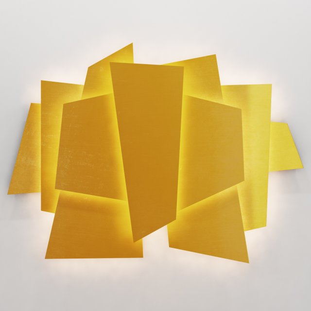 Imperium light golden gate 3D Модель .c4d .max .obj .3ds .fbx .stl .blend 