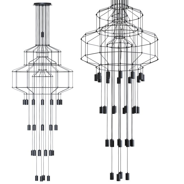 Imperium light jellyfish 3D Model .c4d .max .obj .3ds .fbx .stl .blend 