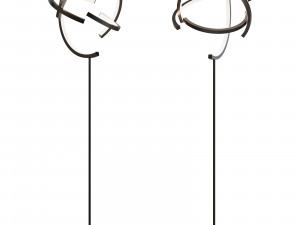 Roche bobois atom floor lamp 3D Model