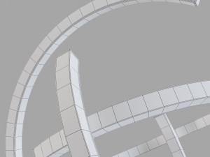 Roche bobois atom suspension Model 3D