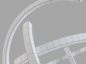 Roche bobois atom suspension 3D Model