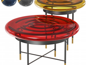 Roche bobois bilboquet cocktail table 1 Modelo 3D