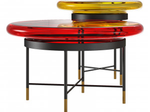 Roche bobois bilboquet cocktail table 1 Model 3D