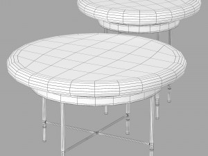Roche bobois bilboquet cocktail table 1 Model 3D