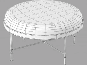 Roche bobois bilboquet cocktail table 2 3D Model