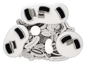 Roche bobois bombom sofa set 001 Modèle 3D