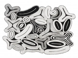 Roche bobois bombom sofa set 001 3D Model