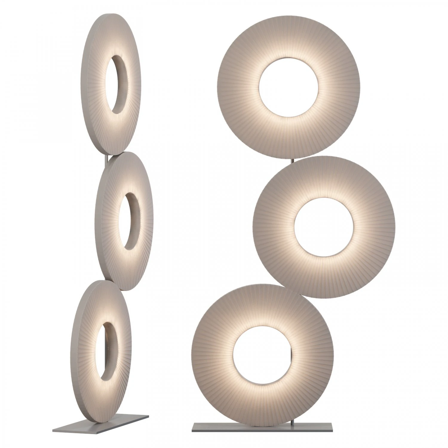 Roche bobois cactus floor lamp 3D Model .c4d .max .obj .3ds .fbx .stl .blend 