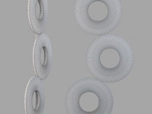Roche bobois cactus floor lamp Modèle 3D