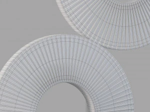 Roche bobois cactus floor lamp 3D Model