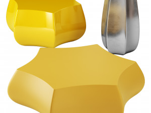 Roche bobois carambole coffee table 3D Model