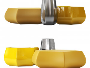 Roche bobois carambole coffee table 3D 模型