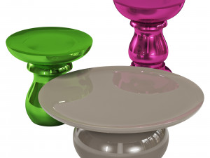 Roche bobois chess cocktail table 3D Model