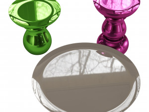 Roche bobois chess cocktail table 3D मॉडल