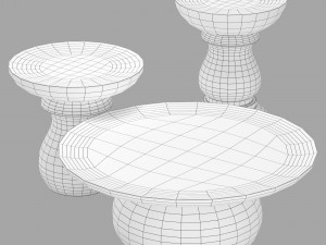 Roche bobois chess cocktail table 3D मॉडल