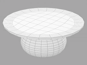 Roche bobois chess cocktail table 3D Model
