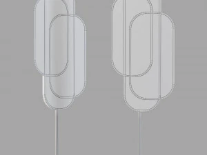 Roche bobois chroma floor lamp 3D Model
