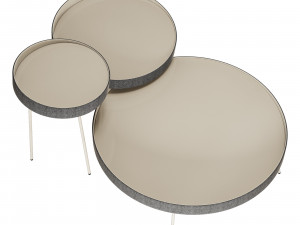 Roche bobois coin cocktail table Model 3D
