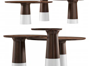 Roche bobois colorado cocktail table 3D Model