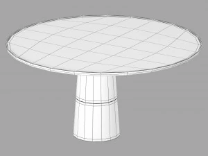 Roche bobois colorado cocktail table 3D Model