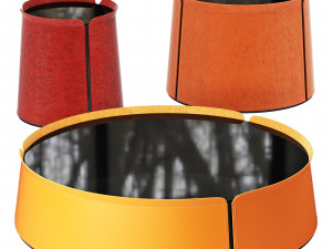 Roche bobois corum cocktail table 3Dモデル