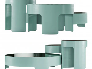 Roche bobois cuba libre cocktail table 3D Model