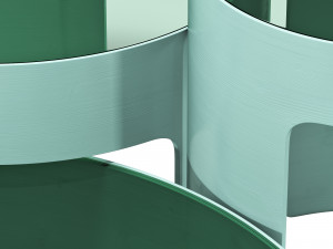 Roche bobois cuba libre cocktail table Modello 3D
