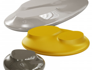 Roche bobois cute cut cocktail table 3Dモデル