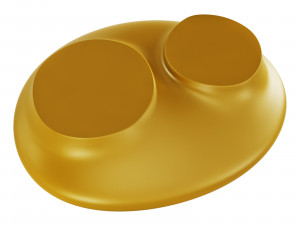 Roche bobois cute cut cocktail table 3D 模型