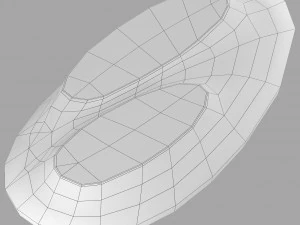 Roche bobois cute cut cocktail table 3D Model