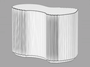 Roche bobois deforma cocktail table 3D Model