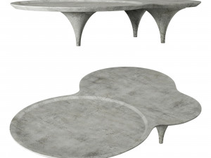 Roche bobois drop cocktail table 3D Модель