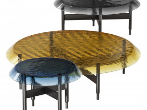 Roche bobois drummer cocktail table 3D Model