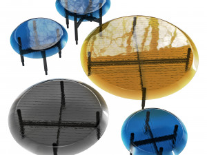 Roche bobois drummer cocktail table 3D Model