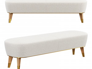 Roche bobois eden-rock bench 3D Model