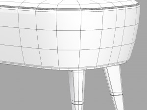 Roche bobois eden-rock bench Model 3D