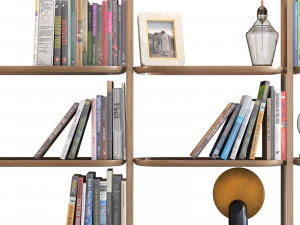 Roche bobois eden-rock bookcase 3D Model