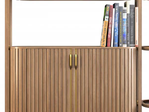 Roche bobois eden-rock bookcase 3D Model