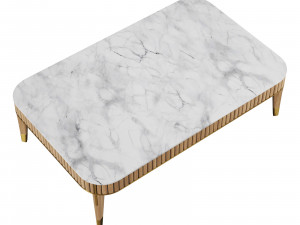 Roche bobois eden-rock cocktail table 3D Model