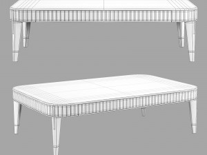 Roche bobois eden-rock cocktail table 3D Model