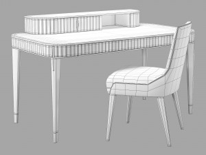 Roche bobois eden-rock desk 3D-Modell