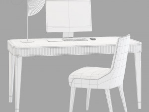 Roche bobois eden-rock office set Modelo 3D